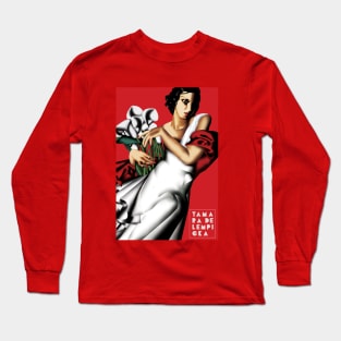 Tamara de Lempicka, portrait, Ira P Long Sleeve T-Shirt